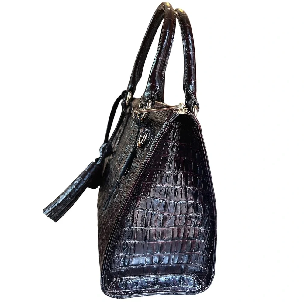 Brahmin structured satchel